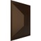 Ekena Millwork 11 7/8in. W x 11 7/8in. H Diane EnduraWall Decorative 3D Wall Panel Covers 0.98 Sq. Ft. WP12X12DICAB - alternate 2